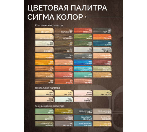 Приобрести МАСЛО С ТВЕРДЫМ ВОСКОМ «СИГМА-ДЕКОР ПРЕМИУМ» в Братске, Иркутская область