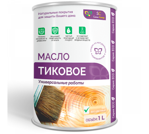 Приобрести ТИКОВОЕ МАСЛО ДЛЯ ДЕРЕВА в Братске, Иркутская область